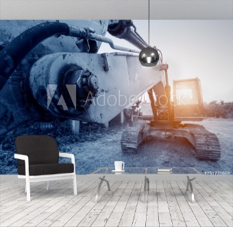 Picture of Excavator at work